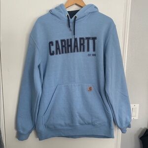 Carhartt Men's Blue Hoodie